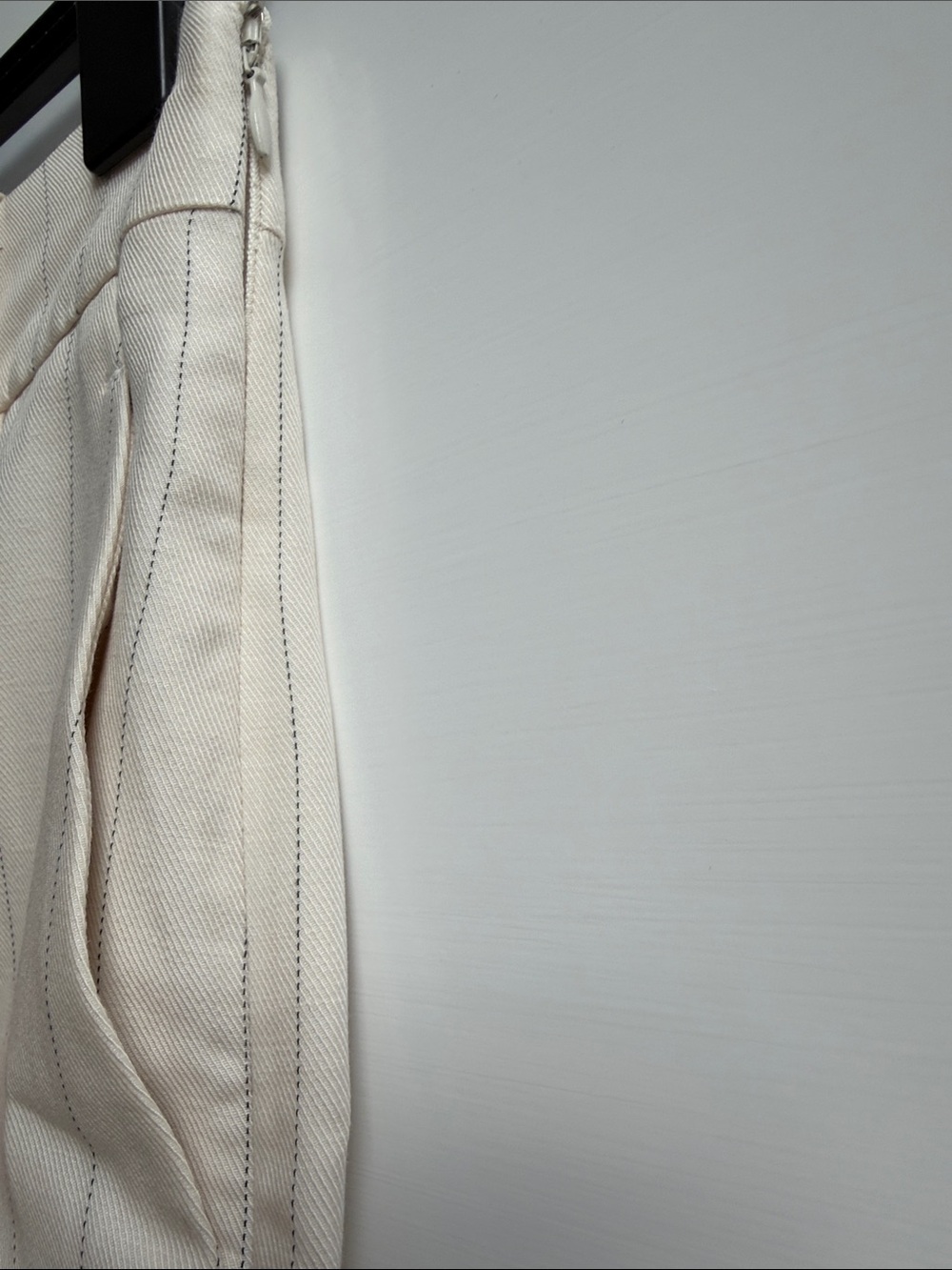 Reiss Cream Wide Leg Trousers - Picture 8 of 10
